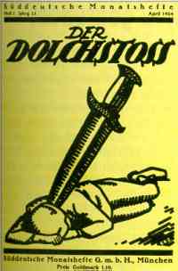 [Zeitschrift: "Der Dolchstoss" Sddeutsche Monatshefte, 1924]