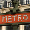 Photo of Paris Metro sign